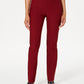 Charter Club Women's Chelsea Tummy Control Skinny-Leg Ankle Pants Wine Size 16