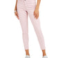 Style & Co Women's Curvy-Fit Skinny Fashion Jeans Pink Size 4