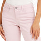 Style & Co Women's Curvy-Fit Skinny Fashion Jeans Pink Size 4