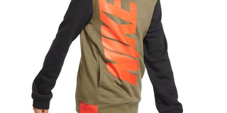 Nike Big Boy's Core Amplify Pullover Hoodie Rustcopper Size Small