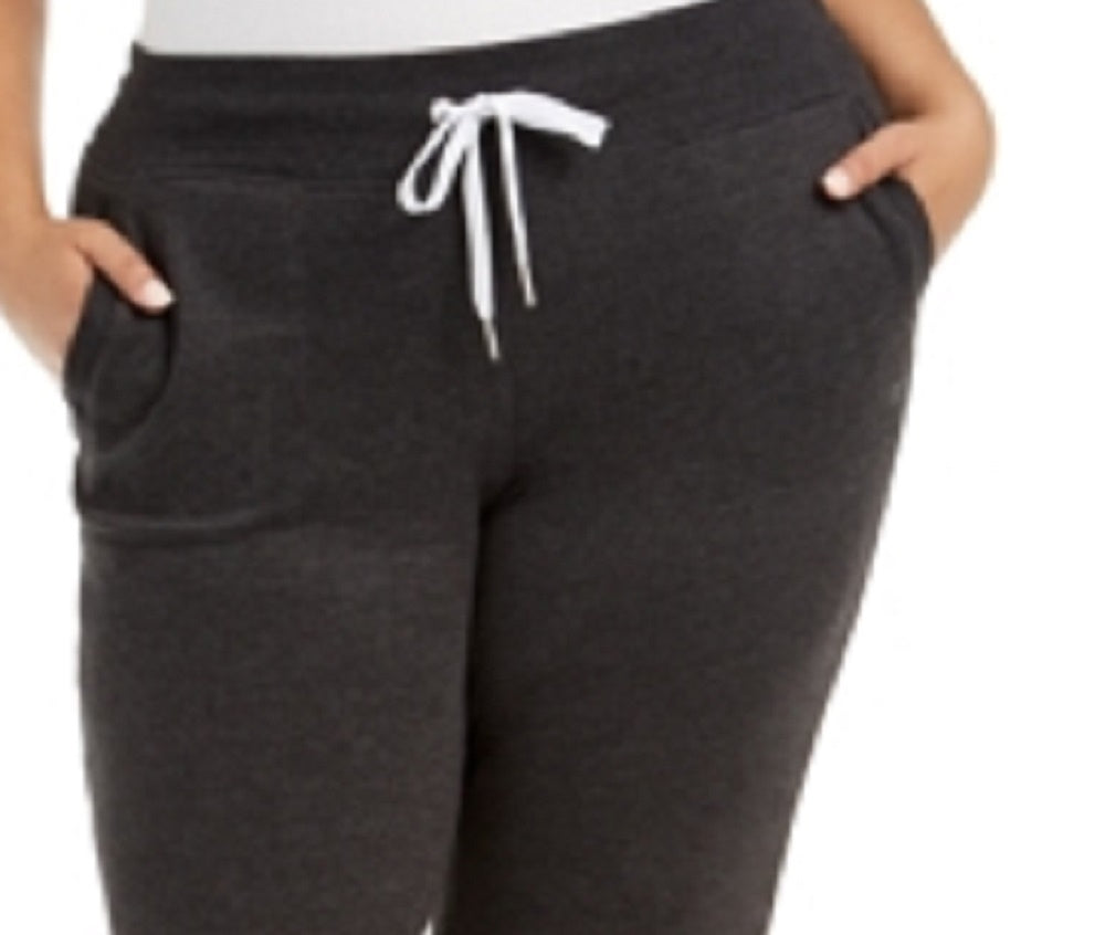 Calvin Klein Performance Plus Size Active Fleece Jogger Pants Blue Size 3X