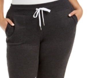 Calvin Klein Performance Plus Size Active Fleece Jogger Pants Blue Size 3X