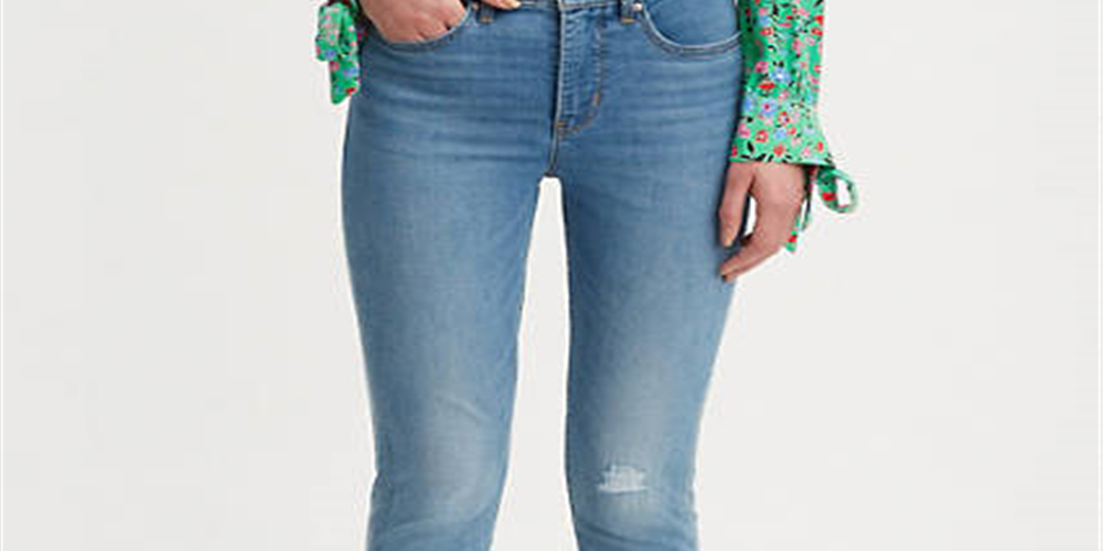 Levi's Women's 311 Shaping Skinny Ankle Cool Jeans Blue Size 33