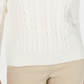 Karen Scott Women's Cable Knit Sweater White Size Petite XL
