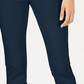 Charter Club Women's Tummy Control Trouser Pants Short Blue Size 6