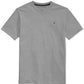 Tommy Hilfiger Kid's Tommy CVC V Neck Tee Gray Size L