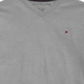 Tommy Hilfiger Kid's Tommy CVC V Neck Tee Gray Size L