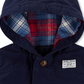 Carter's Baby Boy's Button Front Hooded Jacket Blue Size 6MOS