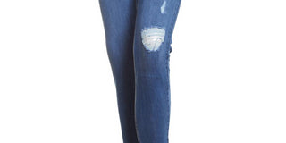 Celebrity Pink Junior's High Rise Destruction Jeans Blue Size 13/31