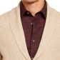 Tasso Elba Men's Cashmere Cable Knit Cardigan Sweater Brown Size XX-Large