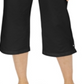 Karen Scott Women's Studded Capris Black Size Petite Small