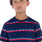 Levi's Toddler Boy's Logo Stripe T-Shirt Blue Size 2T