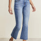 7 For All Mankind Women's High Waist Slim Kick Jeans Blue Size 27