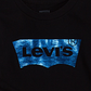 Levi's Little Boy's Foil Batwing Logo T-Shirt Black Size 6