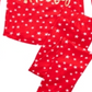 Max & Olivia Big Girl's 2 Pc Merry Everything Pajama Set Red Size M