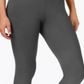 Maison Jules Women's Basic Casual Leggings Gray Size X-Small
