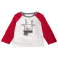 First Impressions Baby Boy's Reindeer Print T-Shirt White Size 3-6MOS