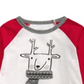 First Impressions Baby Boy's Reindeer Print T-Shirt White Size 3-6MOS