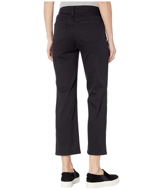 NYDJ Women's Marilyn Ankle Jeans Mock Fly Skinny Black Size 18