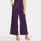 Julia jordan Women's Twist-Front Halter Jumpsuit Purple Size 12
