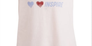 Ideology Toddler Girl's Hearts Print T-Shirt Pink Size 3T