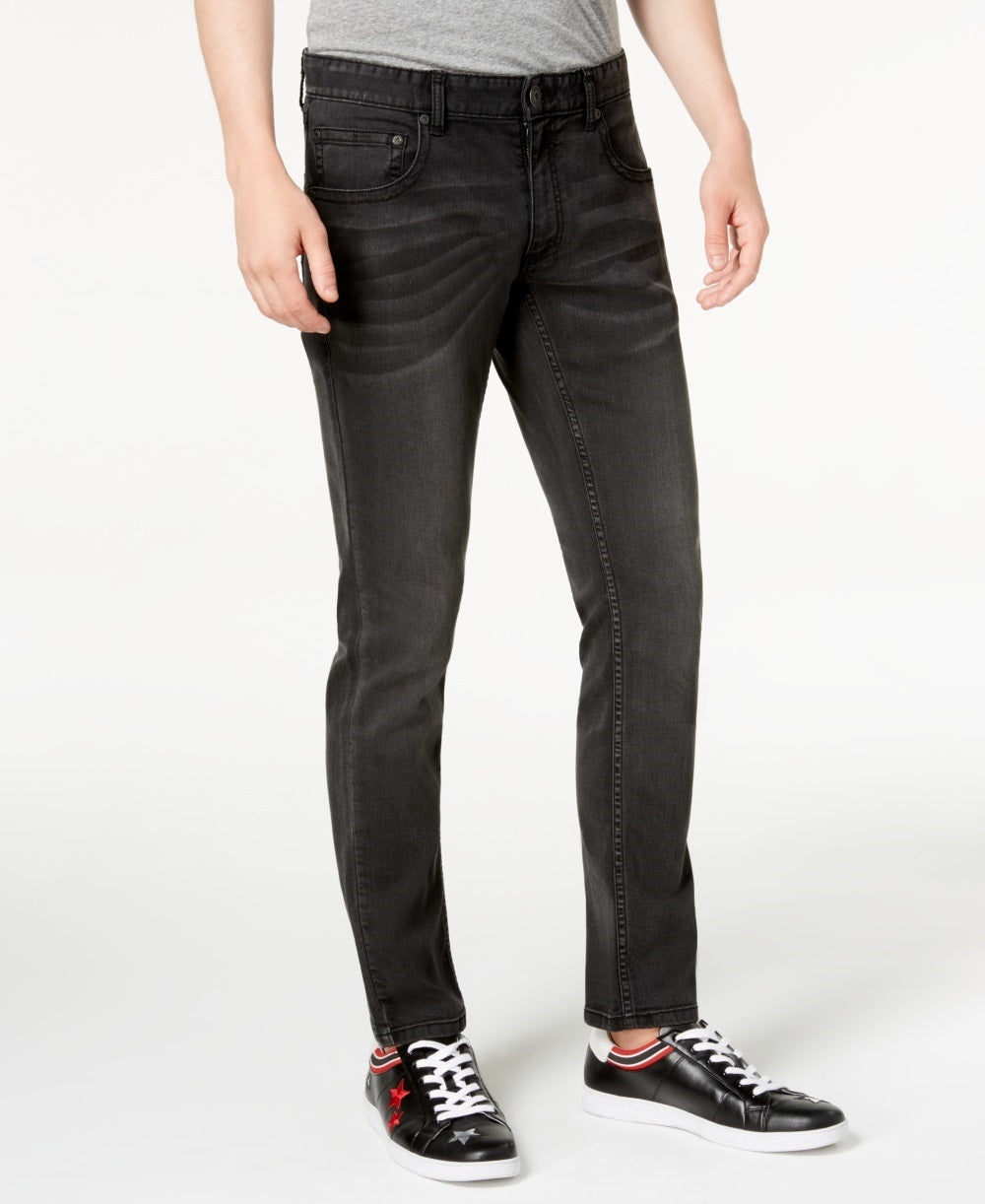 INC International Concepts Men's Skinny Jeans Black Size 38X34