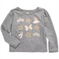 Epic Threads Toddler Girl's Ballet Crown T-Shirt Gray Size 3T