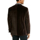 Tallia Men's Velvet Dinner Jacket Brown Size XX-Large