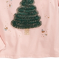 Epic Threads Little Girl's Holiday Tree T-Shirt Pink Size 6