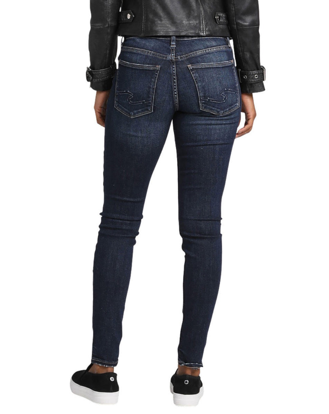 Silver Jeans Co. Women's Suki Skinny Stretch Jean Blue Size 33