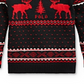 Ralph Lauren Little Boy's Reindeer Wool Blend Sweater Black Size 6