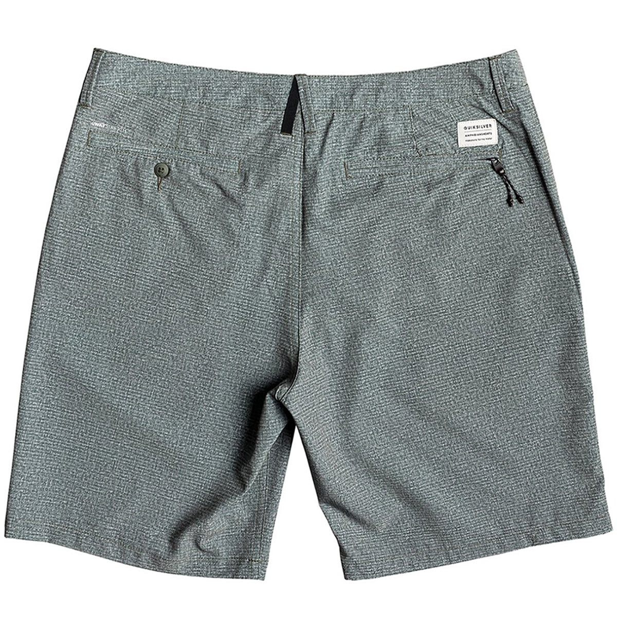 Quiksilver Men's Union Heather Amphibian Short Green Size 42