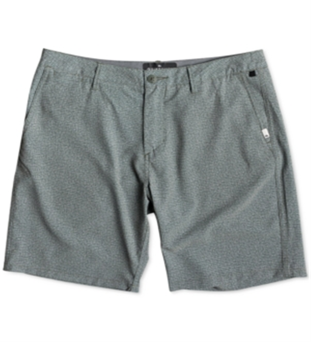 Quiksilver Men's Union Heather Amphibian Short Green Size 42