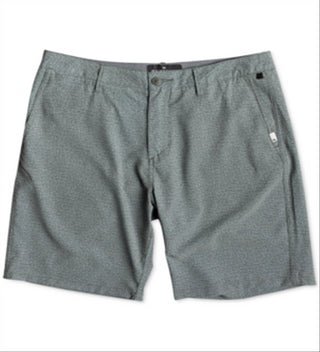 Quiksilver Men's Union Heather Amphibian Short Green Size 42