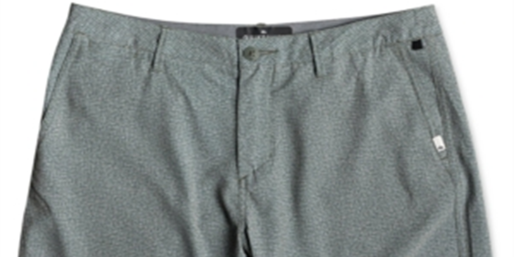 Quiksilver Men's Union Heather Amphibian Short Green Size 42