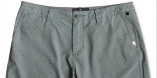 Quiksilver Men's Union Heather Amphibian Short Green Size 42