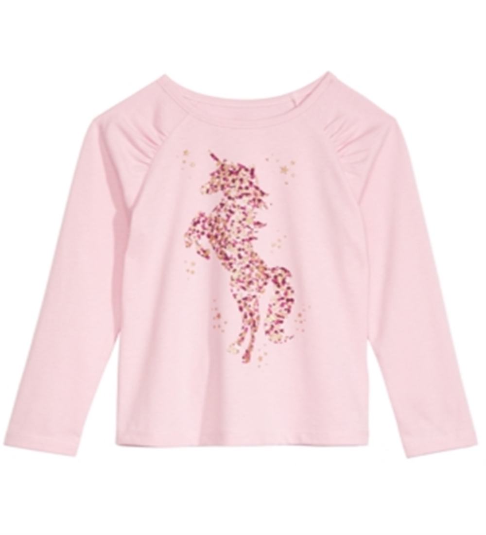 Epic Threads Toddler Girl's Sparkle Unicorn T-Shirt Pink Size 2T