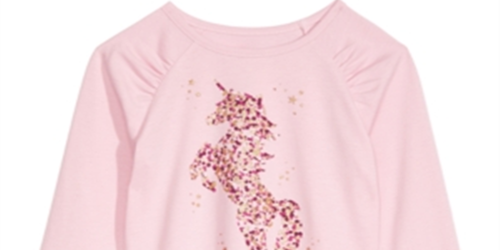 Epic Threads Toddler Girl's Sparkle Unicorn T-Shirt Pink Size 2T
