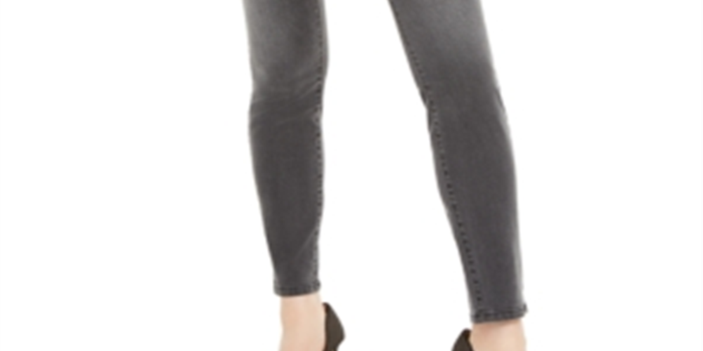 INC International Concepts Women's Essentials Skinny Jeans Black Size 8