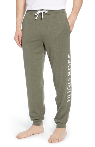 Hugo Boss Men's Comfy Cozy Jogger Pants Green Size MEDIUM