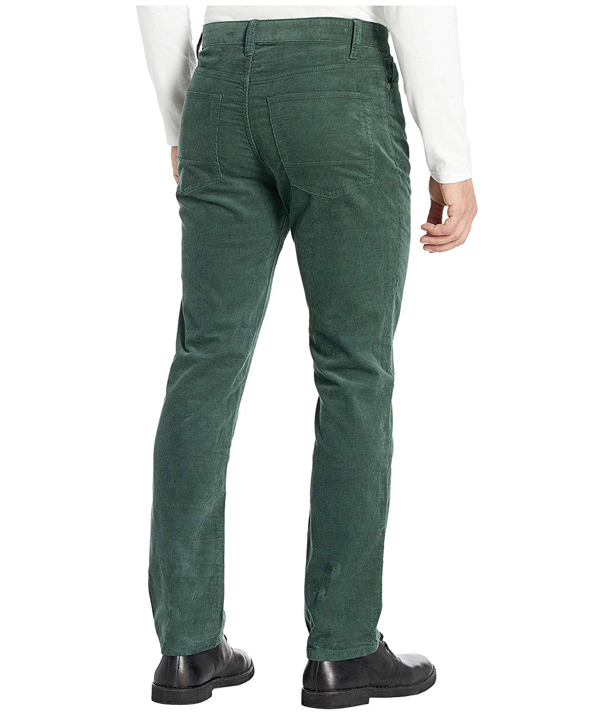 Nautica Men's Classic Fit Straight Leg Corduroy Pants Green Size 40X30