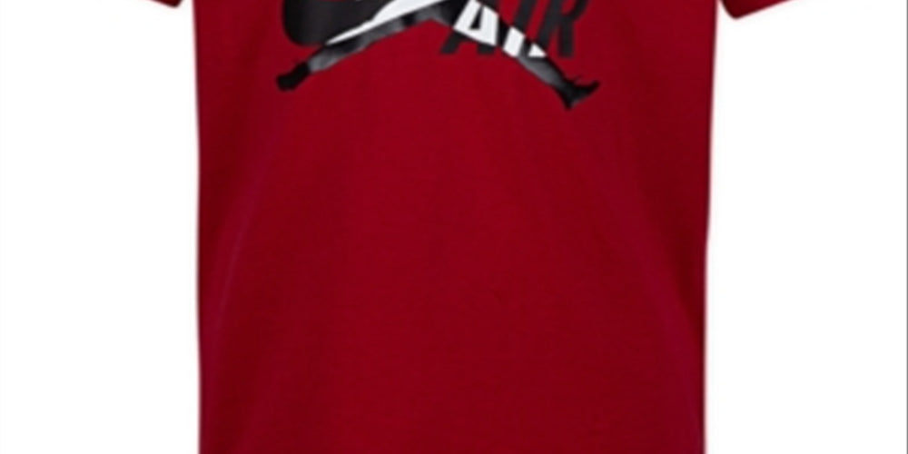 Jordan Boy's Nike Air Graphic Tee Red Size 4