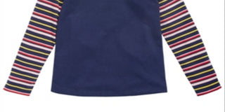 Epic Threads Toddler Girl's Striped Unicorn T-Shirt Blue Size 4T