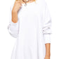Free People Women's Amelia Thermal Top White Size X-Small