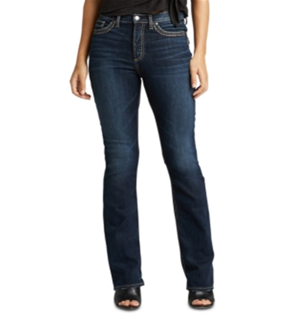 Silver Jeans Co. Women's Slim Boot Jean Blue Size 28