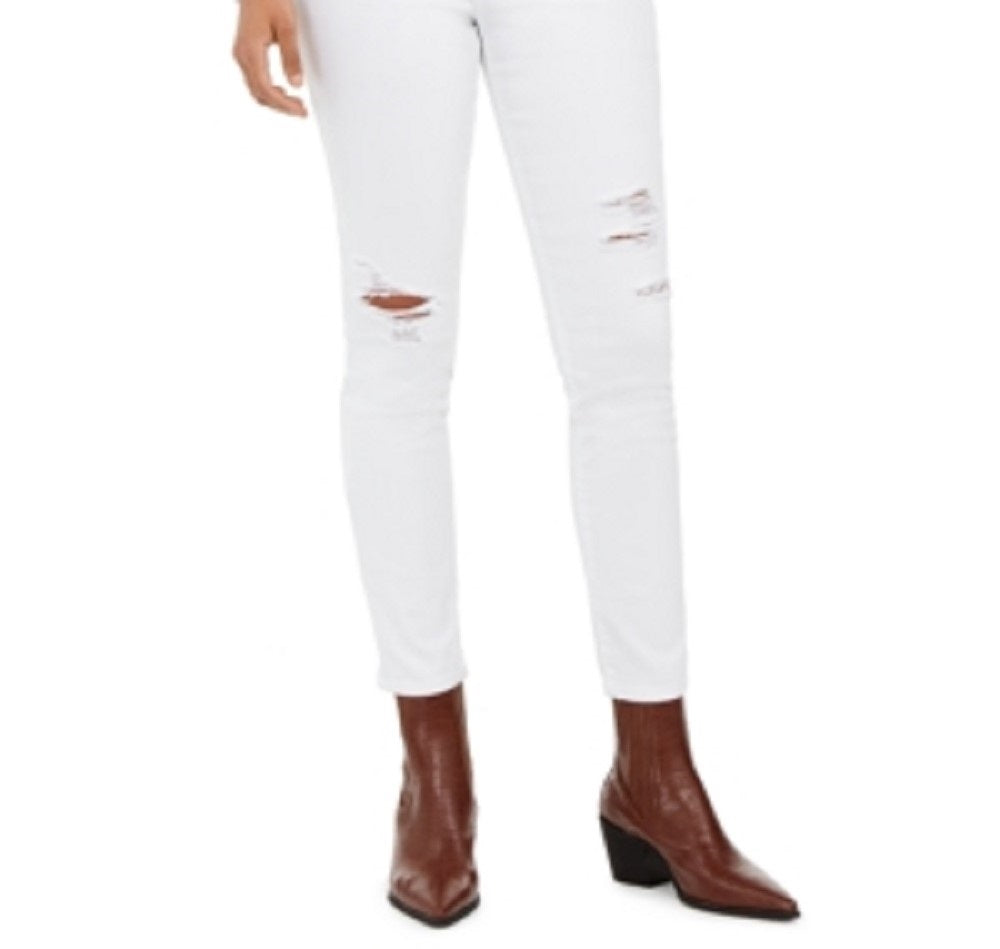 Style & Co Women's Skinny Ankle Jeans White Size 16
