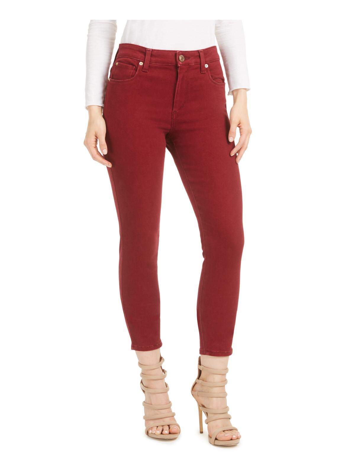STS Blue Women's Ellie Skinny High Rise Ankle Jeans Red Size 29