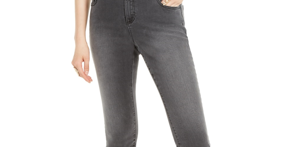 INC International Concepts Women's Essentials Skinny Jeans Black Size 10