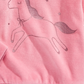 First Impressions Baby Girls Unicorn-Print Velour Top Pink Size 6-9MOS