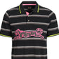 Le Tigre Men's Ellison Logo Polo Shirt Pink Size Medium